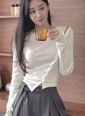 六1125韩国正品the-res-heis--14154 T恤区流行纯色英伦正品独特