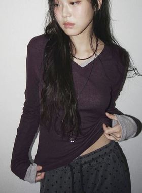 六1125韩国正品9hope9732 T恤区炸街直邮知性人气风格春季清新