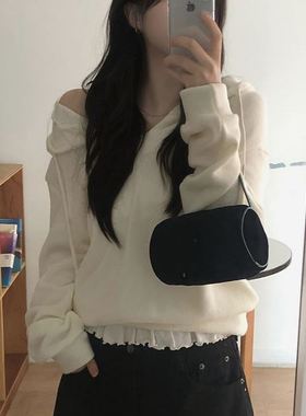 六1125韩国正品s-econ-dplace-5655 针织衫区纯色时装正品舒适