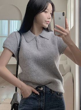 六1125韩国正品the-res-heis--14162 针织衫区冬款瑞丽新款浪漫