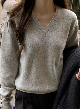 六1125韩国正品pureda-26521 针织衫区冬季复古正品修身休闲欧美