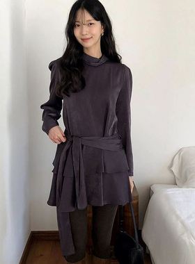 六1125韩国正品ordin-airemen-t-8847 连衣裙区知性人气风格春季