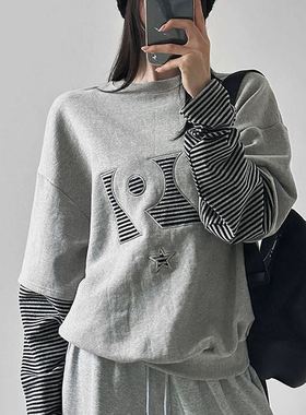 六1125韩国正品61577 T恤区个性休闲街舞直邮魅力人气洋气春季