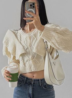 六1125韩国正品61601 针织衫区直邮魅力人气洋气春季经典通勤流行