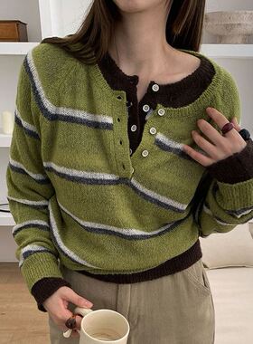 六1125韩国正品tren-dy-apparel--29936 针织衫区冬款瑞丽新款