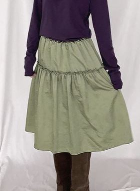 六1125韩国正品molen-te480 半身裙区大气人气精致冬季新潮正品