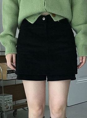 六1125韩国正品10876 半身裙区百搭春冬别致韩版简洁可爱都市冬季
