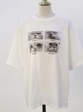 六1125韩国正品91302 T恤区冬款高档新款原宿直邮潮流甜美学院