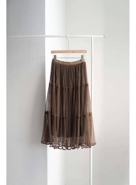 九1226韩国东大门户外半身裙区Adorable-8732038修身通勤个性纯色