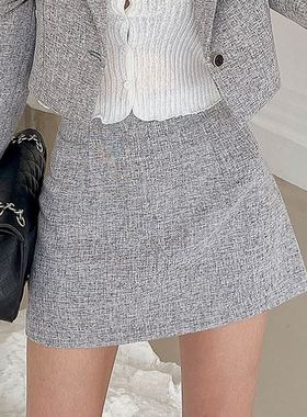 六1125韩国正品s-weetglam-19875 半身裙区简洁可爱都市冬季复古