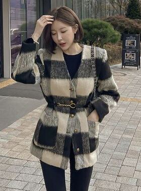 六1125韩国正品dab-agirl79941 外套区街头可爱优雅冬季气质正品