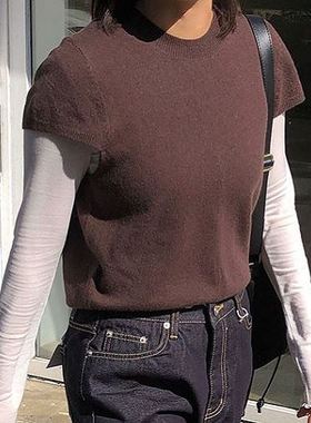 六1125韩国正品trove-3934 针织衫区优雅冬季气质正品个性休闲