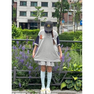 韩版 八0720韩国东大门T恤热销区4352119直邮清新甜美新潮秋夏时装