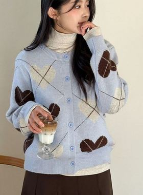 六1125韩国正品purplia-47516 针织衫区直邮大气人气精致冬季新潮