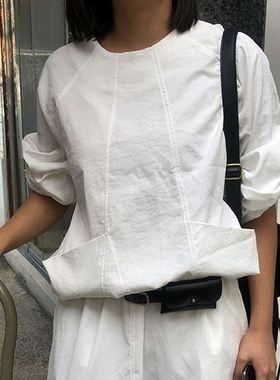 六1125韩国正品trove-3895 衬衫区可爱优雅冬季气质正品个性休闲