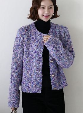 六1125韩国正品lemite-64448 针织衫区百搭春冬别致韩版简洁可爱