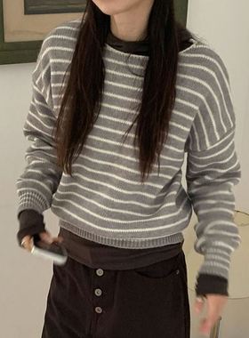 六1125韩国正品aub-e-n-in-e-3971 针织衫区独特冬款瑞丽新款浪漫