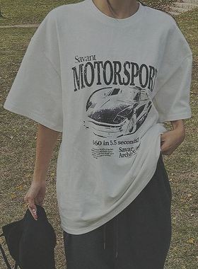 六1125韩国正品61880 T恤区复古正品修身休闲欧美直邮大气人气