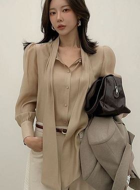 六1125韩国正品dab-agirl86123 衬衫区简洁可爱都市冬季复古正品