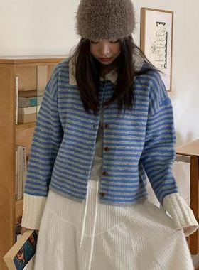 六1125韩国正品aub-e-n-in-e-3976 针织衫区新款浪漫直邮高端甜美