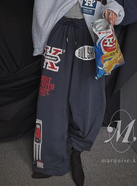 六1125韩国正品marquis-e-11415 裤子区纯色时装正品舒适冬款高档