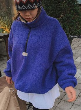 六1125韩国正品han-aun-n-i-190575 卫衣区新款原宿直邮潮流甜美