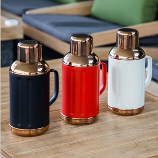 茗元素小钢炮2.0金银时代保温焖泡茶壶茶水分离316不锈钢开水壶