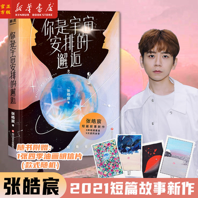 你是宇宙安排的邂逅  短篇故事新作 9种相遇重逢 9次感同身受 张皓宸亲手绘制全书插画 短篇小说 新华书店正版