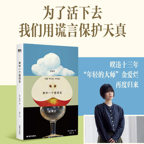 其中一个是谎言 中文版 年轻的大师金爱烂沉淀13年长篇力作 为了活下去我们用谎言保护天真 从未有机会成为主角的大部分人的一生