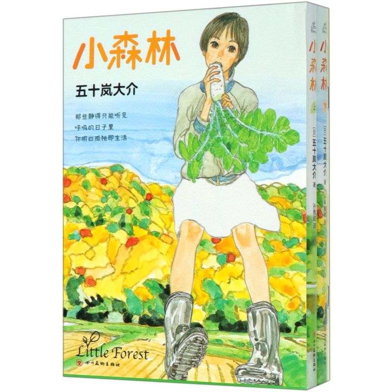 新华正版 小森林(上下) (日)五十岚大介 著 豆瓣高分电影《小森林》原著 讲述一位平凡女孩在田园生活中寻找自我的故事