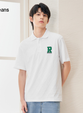 gxg.jeans男装2024年夏季翻领POLO衫J24D242004