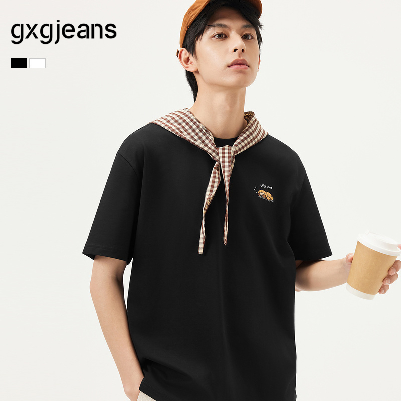 舒适圆领  个性化绣花