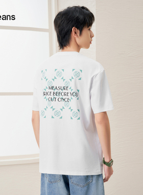 gxg.jeans男装2024年夏季新款短袖针织J24D442050