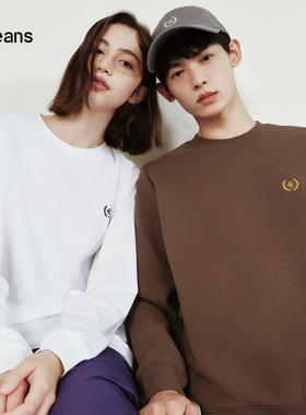 gxg.jeans男装2024年秋季新款圆领卫衣J24D313008