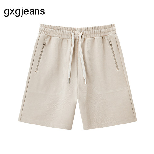 gxg.jeans男装夏季热销休闲针织短裤JEX12201012