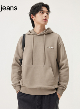 gxg.jeans男装2024年秋季新款连帽卫衣J24X313009