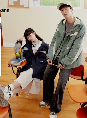 清仓gxg.jeans男装秋季连帽夹克外套JED12108053