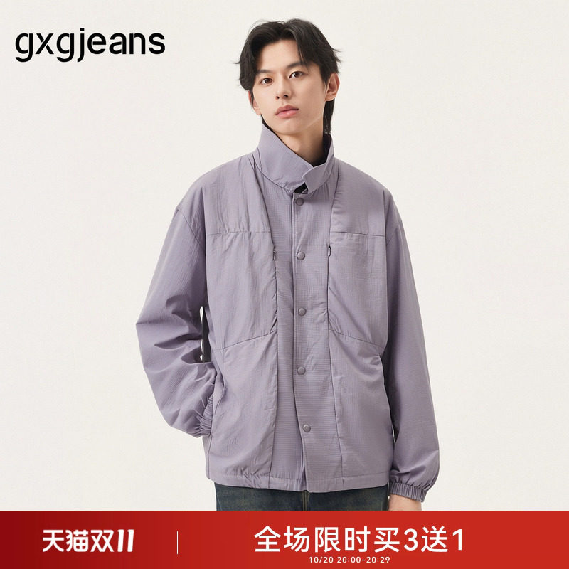 gxg.jeans男装春秋热销翻领夹克外套J24X213200