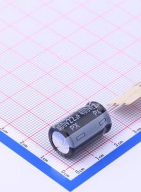 400PX22MEFCG412.5X20 直插铝电解电容 22uF ±20% 400V 插件,D12