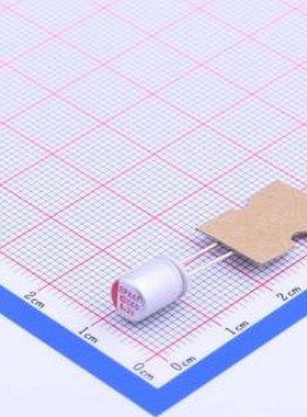 6R3AREP561M06X8T 固态电容 560uF ±20% 6.3V 插件,D6.3xL8mm