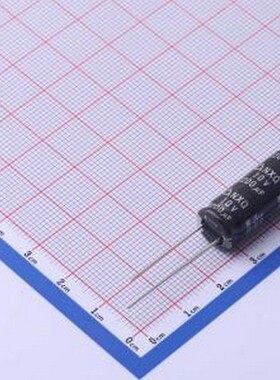 NXQ10V2200M10*25 LO 直插铝电解电容 2200uF ±20% 10V 插件,D10
