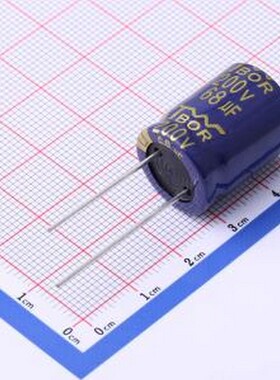 CX680KLD20B 直插铝电解电容 68uF ±10% 200V 插件,D16xL20mm