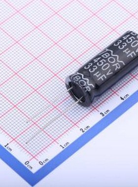 CG330MPC30B 直插铝电解电容 33uF ±20% 450V 插件,D13xL30mm