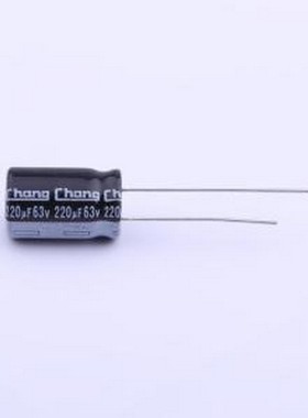 GF1J221MG160A00CV0 直插铝电解电容 220uF ±20% 63V 插件,D10xL