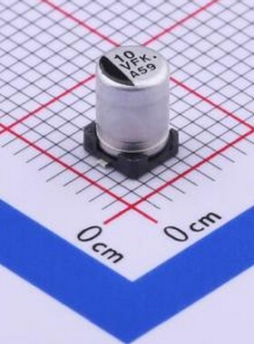 EEEFKV100UAR 贴片型铝电解电容 10uF ±20% 35V SMD,D4xL5.8mm