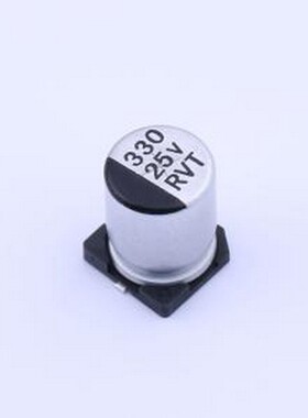 RVT1E331M0810 330UF 25V 贴片型铝电解电容 330uF ±20% 25V SMD