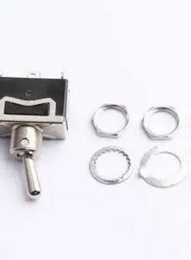 KN3(C)-112-AA-M-RS 8件套 KN3钮子开关 3脚2档 大电流 螺丝脚 复