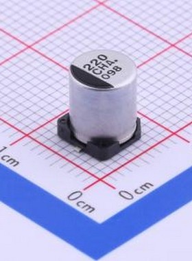 EEEHAC221XAP 贴片型铝电解电容 220uF ±20% 16V SMD,D6.3xL7.7m