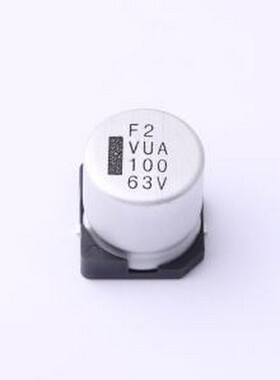 VUA101M1JTR-1313 贴片型铝电解电容 100uF ±20% 63V SMD,D12.5x