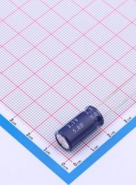 HP-2R7-J505VYJ13 超级电容器 5F 0%~+30% 2.7V 插件,P=5mm